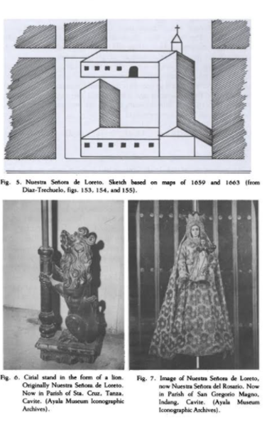 Nuestra Senora de Loreto (Sketch and Artifacts)